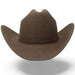 West Point 6X Cowboy Felt Hat Milano Style - Beaver (Castor) - Cuernos Chuecos