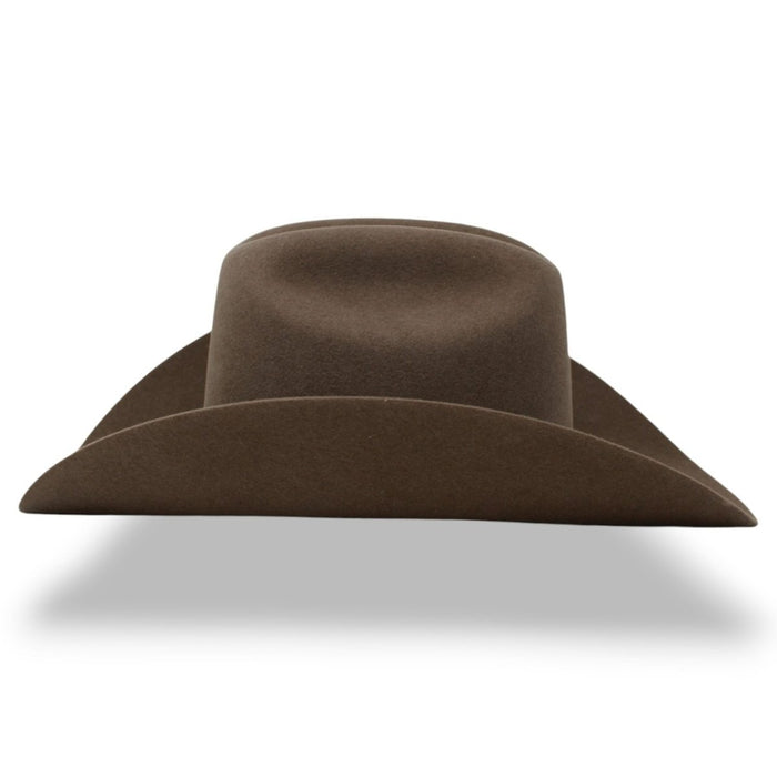 West Point 6X Cowboy Felt Hat Milano Style - Beaver (Castor) - Cuernos Chuecos