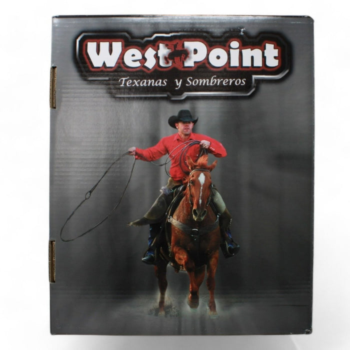 West Point 6X Cowboy Felt Hat Milano Style - Beaver (Castor) - Cuernos Chuecos