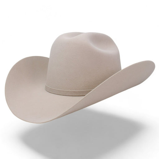 West Point 6X Cowboy Felt Hat Milano Style - Silverbelly - Cuernos Chuecos