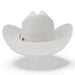 West Point 6X Cowboy Felt Hat Milano Style - White - Cuernos Chuecos