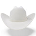 West Point 6X Cowboy Felt Hat Milano Style - White - Cuernos Chuecos