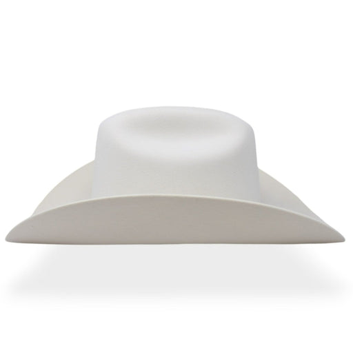 West Point 6X Cowboy Felt Hat Milano Style - White - Cuernos Chuecos