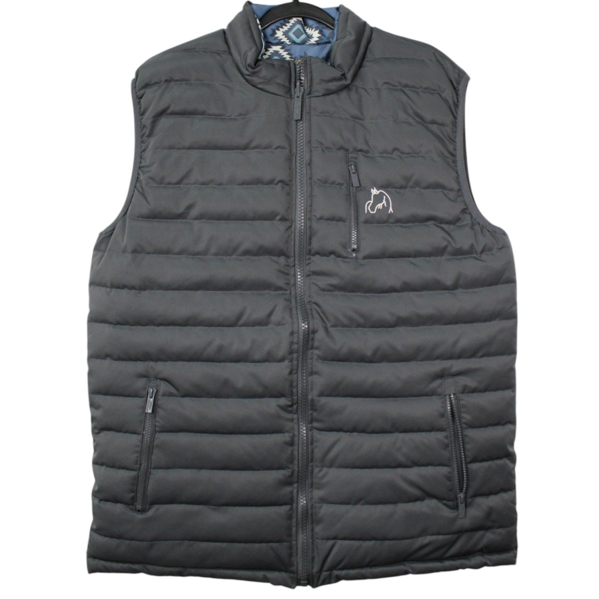 White Diamonds Reversible Vest
