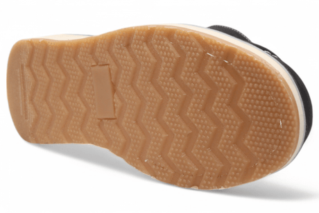Zapato de Trabajo para Hombre Punta Redonda de Piel Crazy Color Negro con Suela de Hule – Hooch Boots H50205 - Hooch