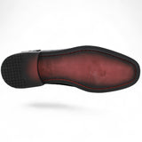 Zapato de Vestir de Lomo de Caiman Original Color Negro - Los Altos Boots - Los Altos Boots