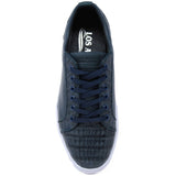 Zapatos Casuales de Caiman y Piel Original Color Azul Marino - Los Altos Boots - Los Altos Boots