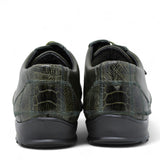 Zapatos Casuales de Pata de Avestruz Original Color Verde Olivo - Los Altos Boots - Los Altos Boots