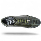 Zapatos Casuales de Pata de Avestruz Original Color Verde Olivo - Los Altos Boots - Los Altos Boots