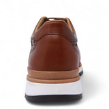 Zapatos Teni Casuales de Cocodrilo Caiman Panza Original Color Cafe - Los Altos Boots - Los Altos Boots