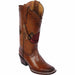 Botas Altas de Cuero con Flores para Mujer en Horma Rodeo Q312RT4251 - Quincy Boots