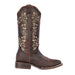 Botas Altas de Cuero con Flores para Mujer en Horma Rodeo Q3225494 - Quincy Boots
