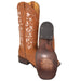 Botas Altas de Cuero con Flores para Mujer en Horma Rodeo Q322M6251 - Quincy Boots