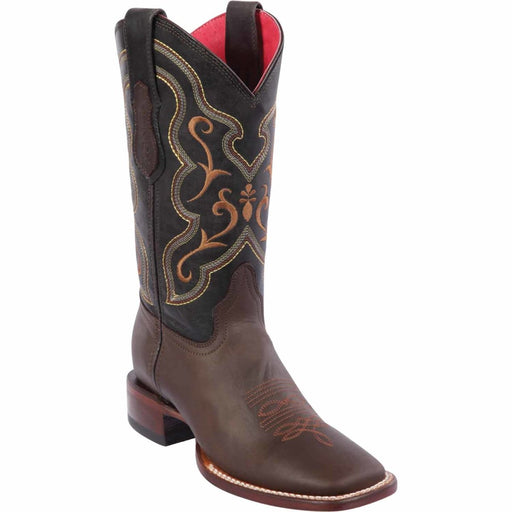 Botas Altas de Cuero Grasso para Mujer en Horma Rodeo Q3225459 - Quincy Boots