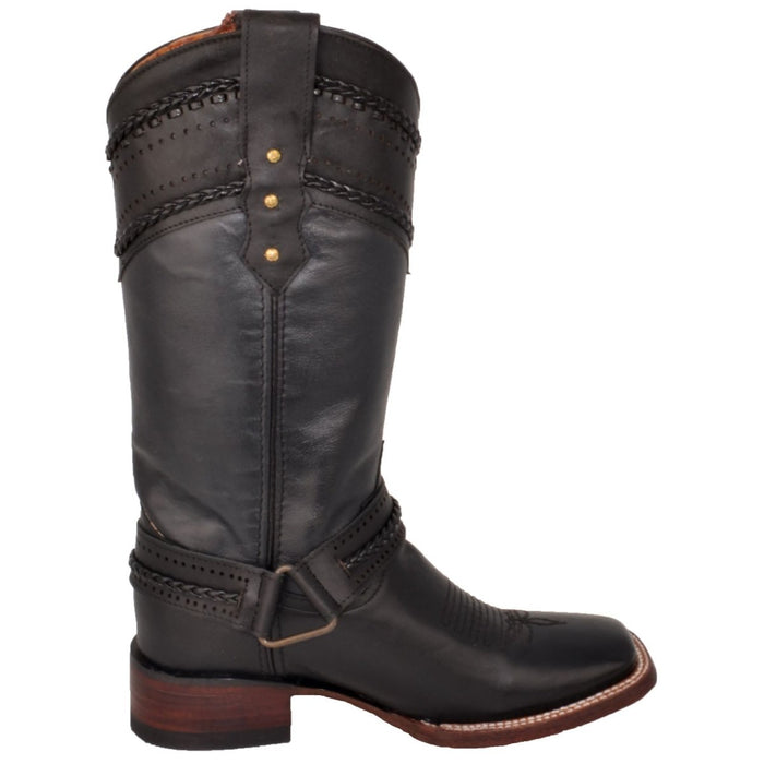 Botas Altas de Cuero para Mujer en Horma Rodeo Q3224205 - Quincy Boots