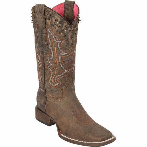 Botas Altas de Cuero para Mujer en Horma Rodeo Q322F5431 - Quincy Boots