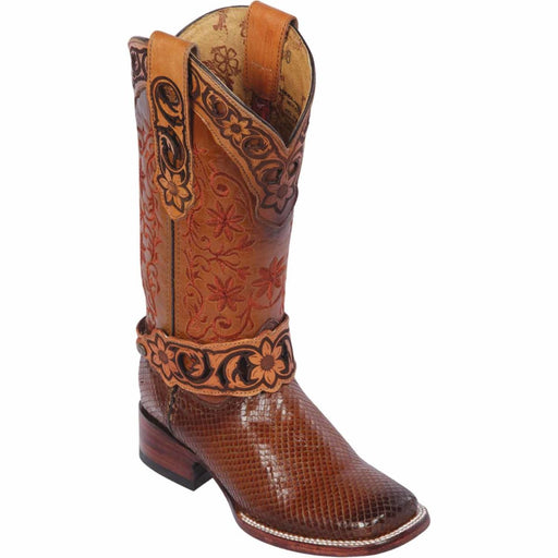 Botas Altas de Piton Grabado para Mujer en Horma Rodeo Q3225703 - Quincy Boots