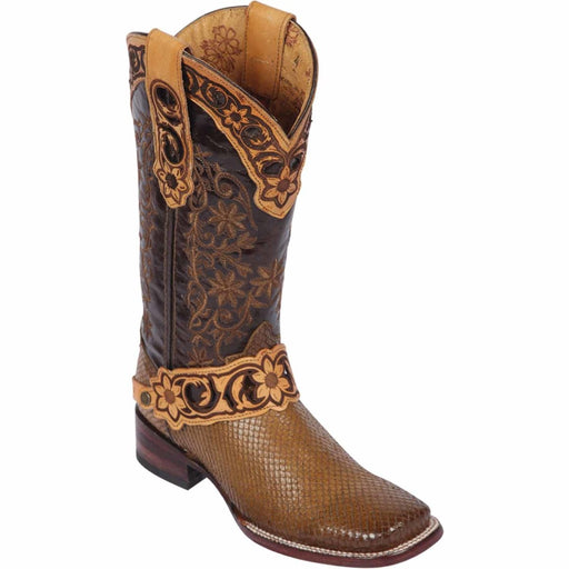 Botas Altas de Piton Grabado para Mujer en Horma Rodeo Q3225731 - Quincy Boots