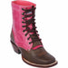 Botas Cortas de Cuero para Mujer en Horma Rodeo Q336225 - Quincy Boots