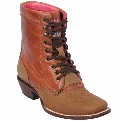 Botas Cortas de Cuero para Mujer en Horma Rodeo Q336250 - Quincy Boots