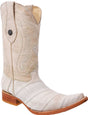 Botas de Anguila Original Horma 3X Aladino WD-083 - White Diamonds
