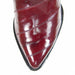 Botas de Anguila Original Horma Puntal Color Vino LAB-990806 - Los Altos Boots