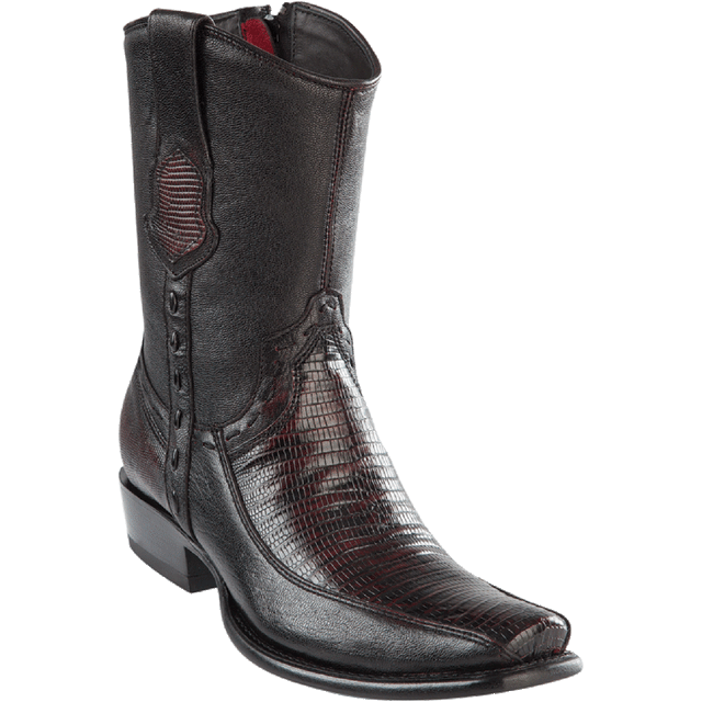 Wild West Botas de Armadillo Horma Dubai Toe Black