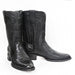 Botas de Armadillo Lizard Horma Roper Negras LAB-690705 - Los Altos Boots