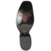 Botas de Avestruz con Venado Corta Horma Dubai KE-479BF0305 - King Exotic Boots