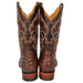 Botas de Avestruz Grabado Horma Rodeo Cuadrada Q8220359 - Quincy Boots