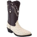Botas de Avestruz Original Horma Puntal WD-189 - White Diamonds Boots