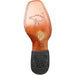 Botas de Avestruz Pata Original Horma Cuadrada Ancha WW-28240518 - Wild West Boots
