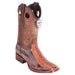 Botas de Avestruz Pata Original Horma Cuadrada Ancha WW-28240588 - Wild West Boots