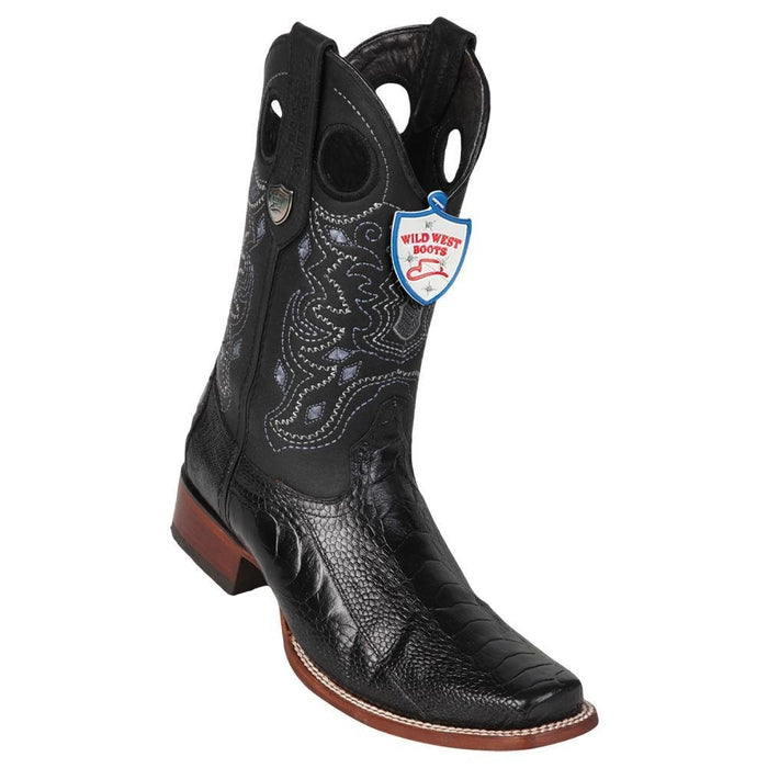 Botas de Avestruz Pata Original Horma Rodeo WW-28180505 - Wild West Boots