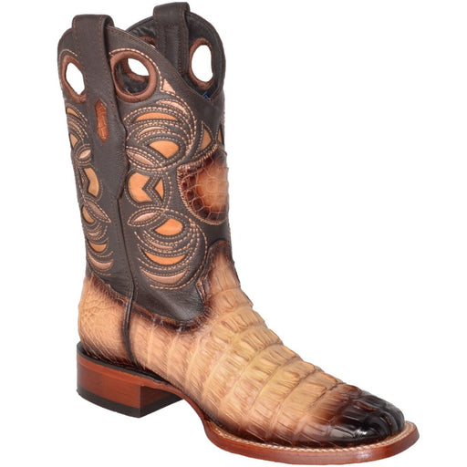 Botas de Cocodrilo Caiman Cola Horma Amplia WW-28240115 - Wild West Boots