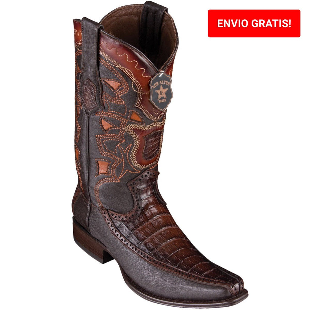 Huaraches de Cocodrilo Caiman Original Color Negro main image 0
