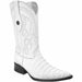Botas de Cocodrilo Caiman Panza Original 3X Aladino WD-036 - White Diamonds Boots