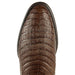 Botas de Cocodrilo Caiman Panza Roper Color Cafe LAB-698207 - Los Altos Boots