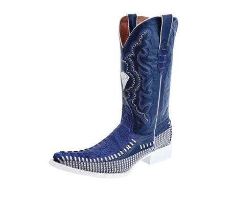 Botas de Cocodrilo Grabada Coco Diamante WD-113 - Wild West Boots