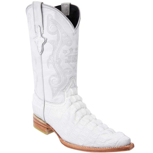 Botas de Cocodrilo Grabada Horma 3X Aladino WD-126 - White Diamonds Boots