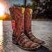Botas de Cocodrilo Grabado Horma Rodeo Cuadrada Q8221703 - Quincy Boots