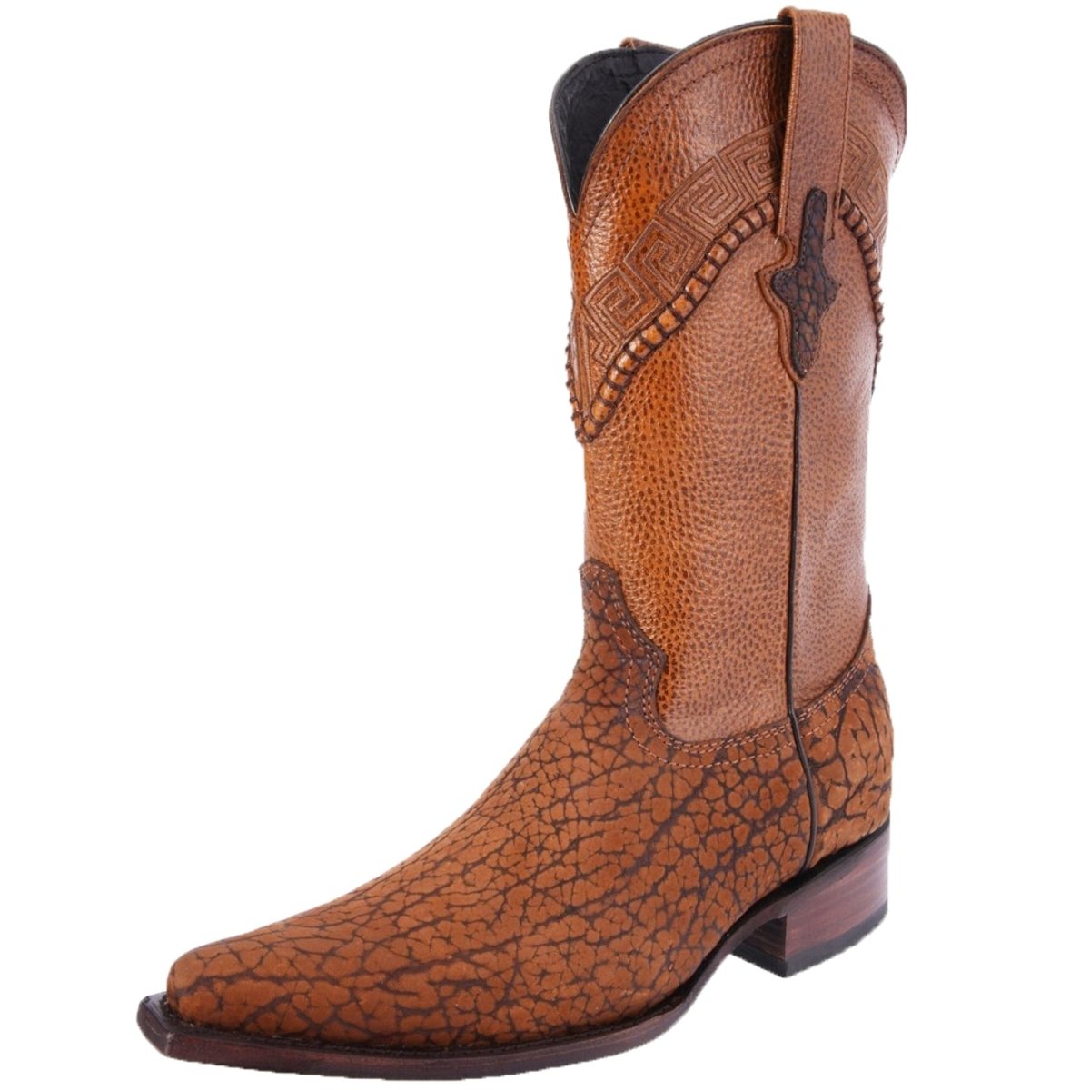 Botas de Cuello de Toro Original Horma 3X Aladino WD-085 - White Diamonds