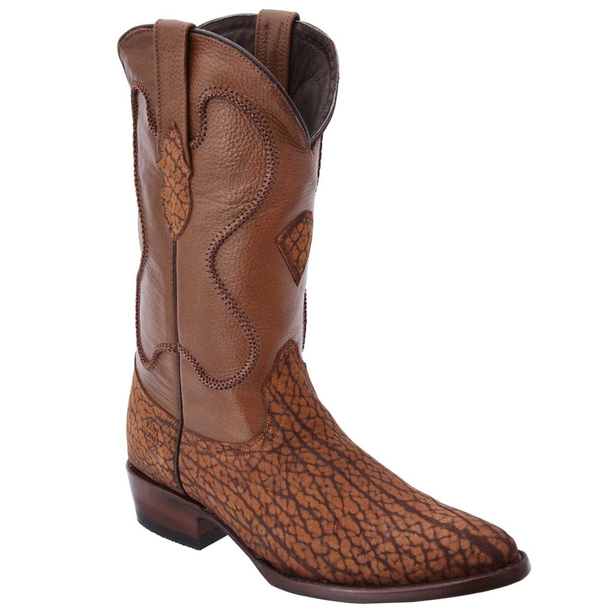 Botas de Cuello de Toro Horma Puntal Color Negro