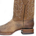 Botas de Cuello de Toro Original Horma Rodeo Cuadrada Color Miel LAB-822G3151 - Los Altos Boots