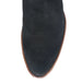 Botas de Cuero Gamuza Original en Horma Roper Color Negro LAB-696605 - Wild West Boots