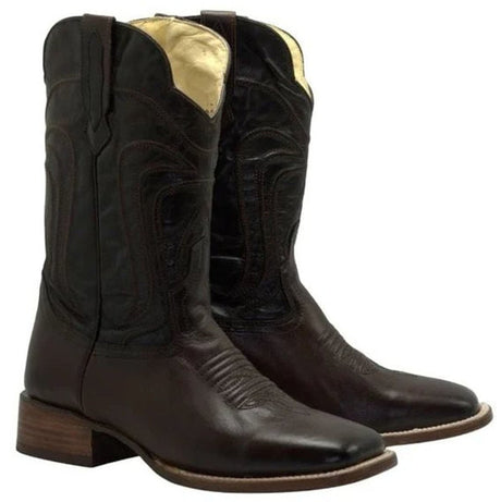 Botas de Cuero Original Horma Rodeo Color Cafe JB-TT470BROWN - Joe Boots