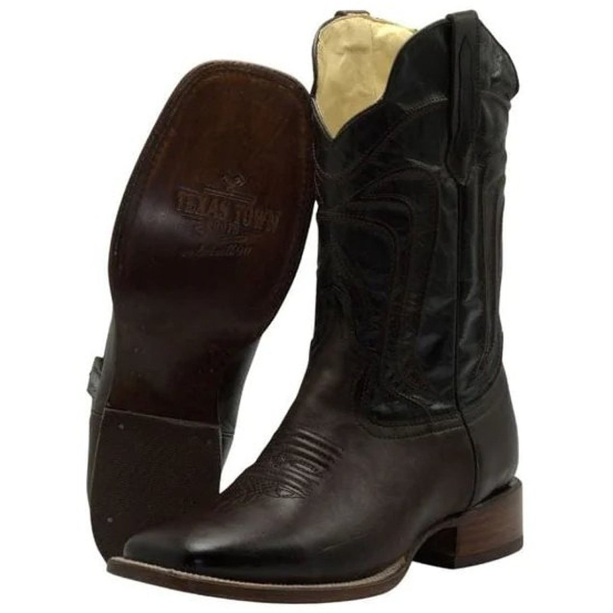 Botas de Cuero Original Horma Rodeo Color Cafe JB-TT470BROWN - Joe Boots
