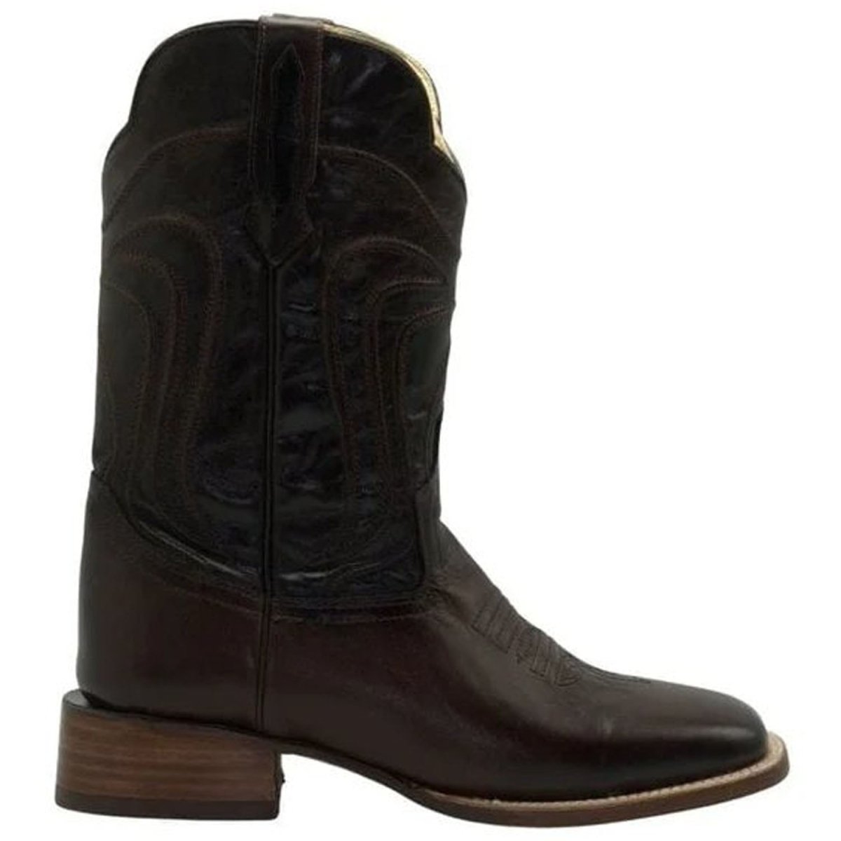 Botas de Cuero Original Horma Rodeo Color Cafe JB-TT470BROWN - Joe Boots
