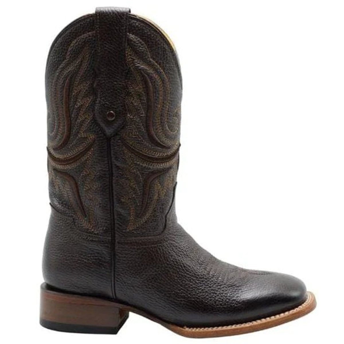 Botas de Cuero Original Horma Rodeo Color Chocolate JB-RC095CHOCO - Joe Boots