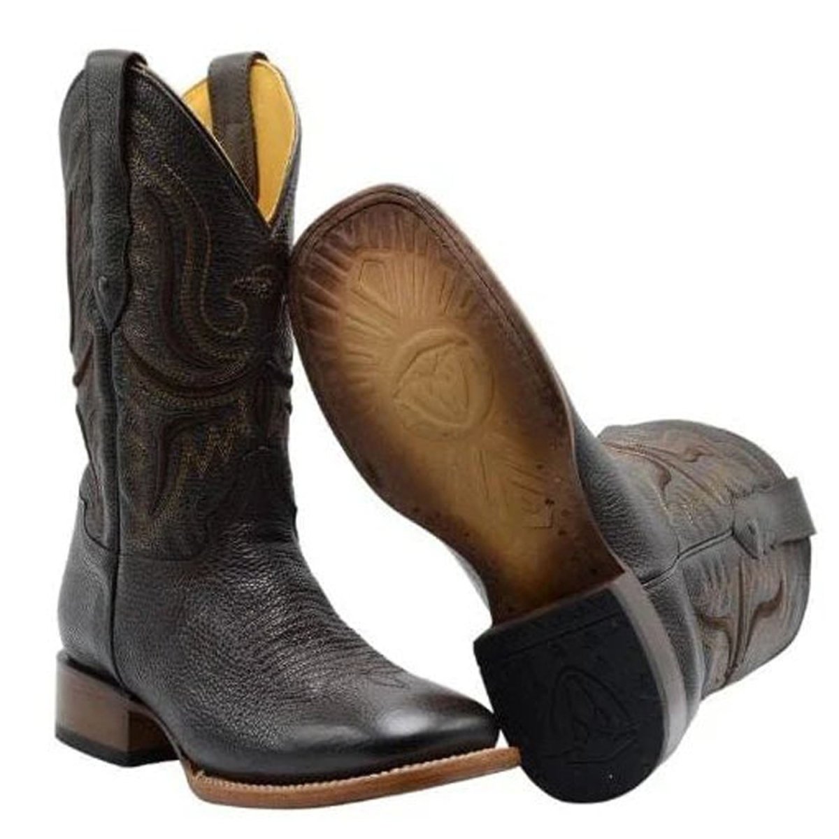 Botas de Cuero Original Horma Rodeo Color Chocolate JB-RC095CHOCO - Joe Boots
